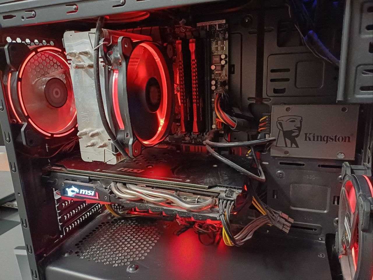 Ігровий ПК i5-4590, RX 480 4G, 16GB DDR3,SSD 240GB,HDD 1500GB, 700W