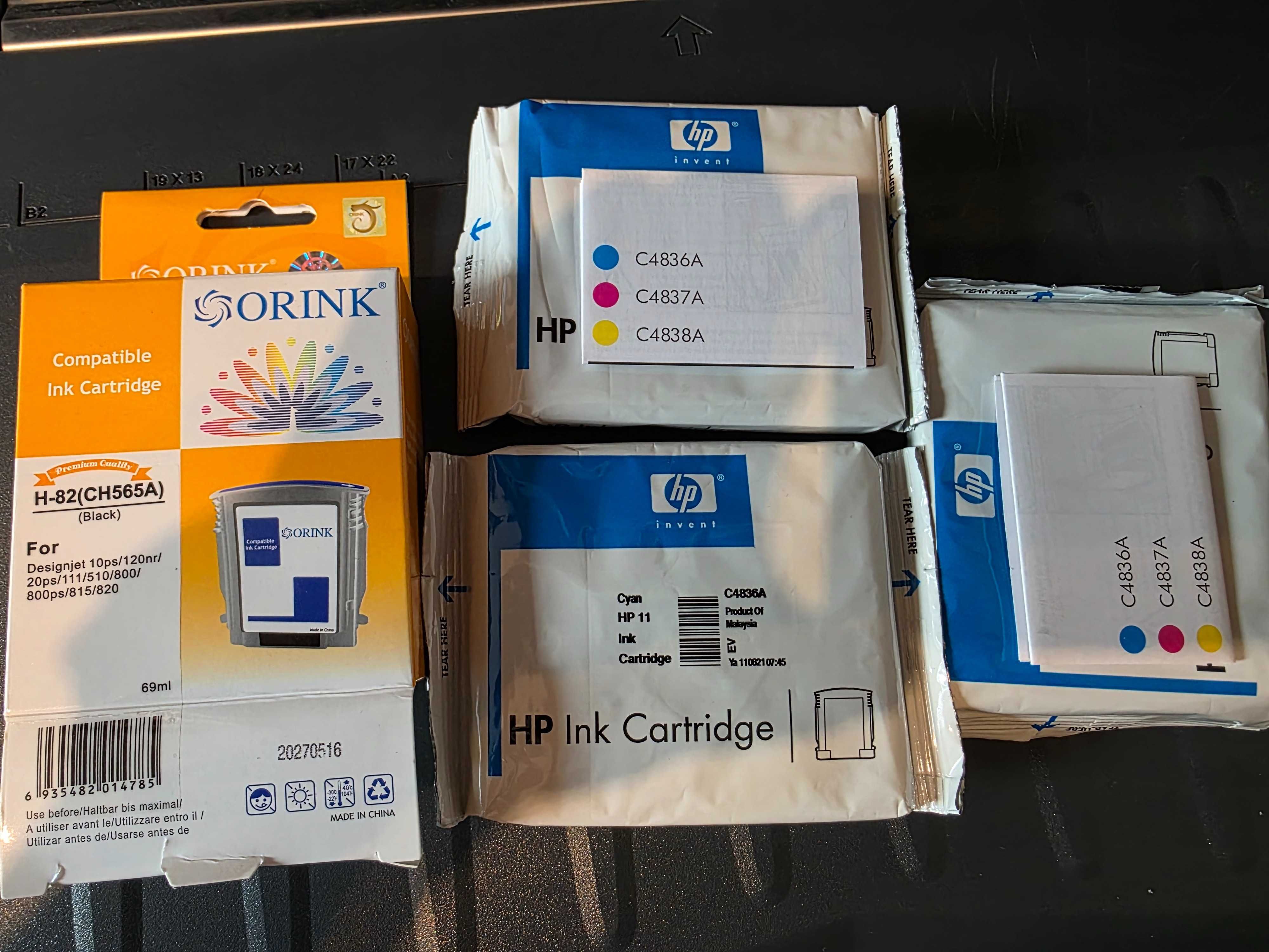 Drukarka HP designjet 111 i tusze