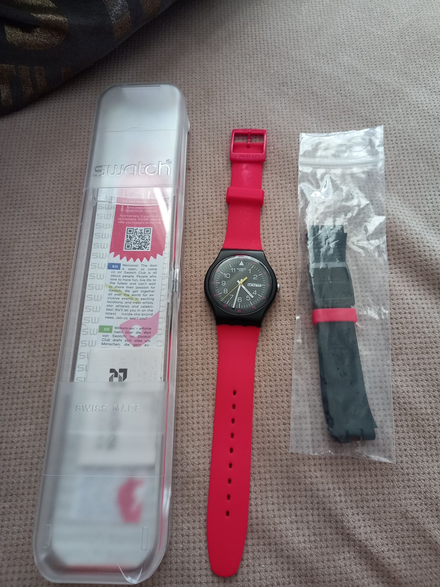 Zegarek damski swatch swiss