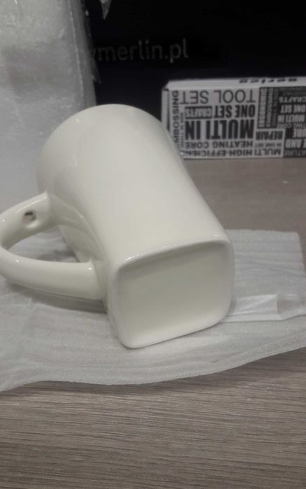 Ceramiczny kubek do fondue czekoladowego Mug Widelczyk