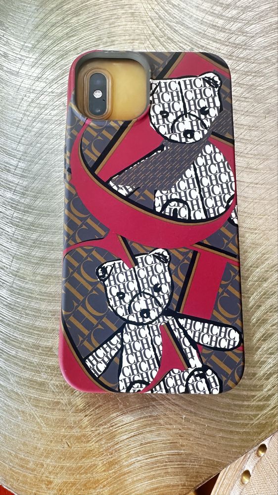 Iphone XS em bom estado , 250GB capa da Carolina Herreira