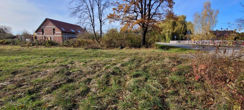 Działka budowlana Wilczków koło Kobierzyc, mieszkaniowo-usługowa