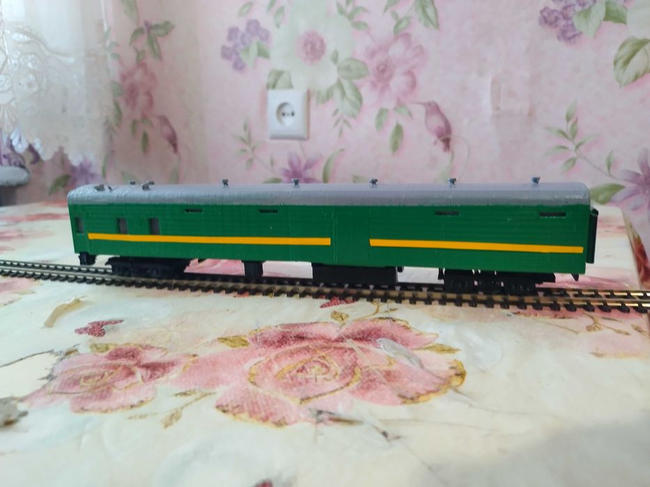 Багажний вагон маштаб 1.87 (H 0 ) ходова модель