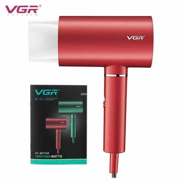 АКЦІЯ ! Професійний фен для сушіння та укладання волосся VGR V-431