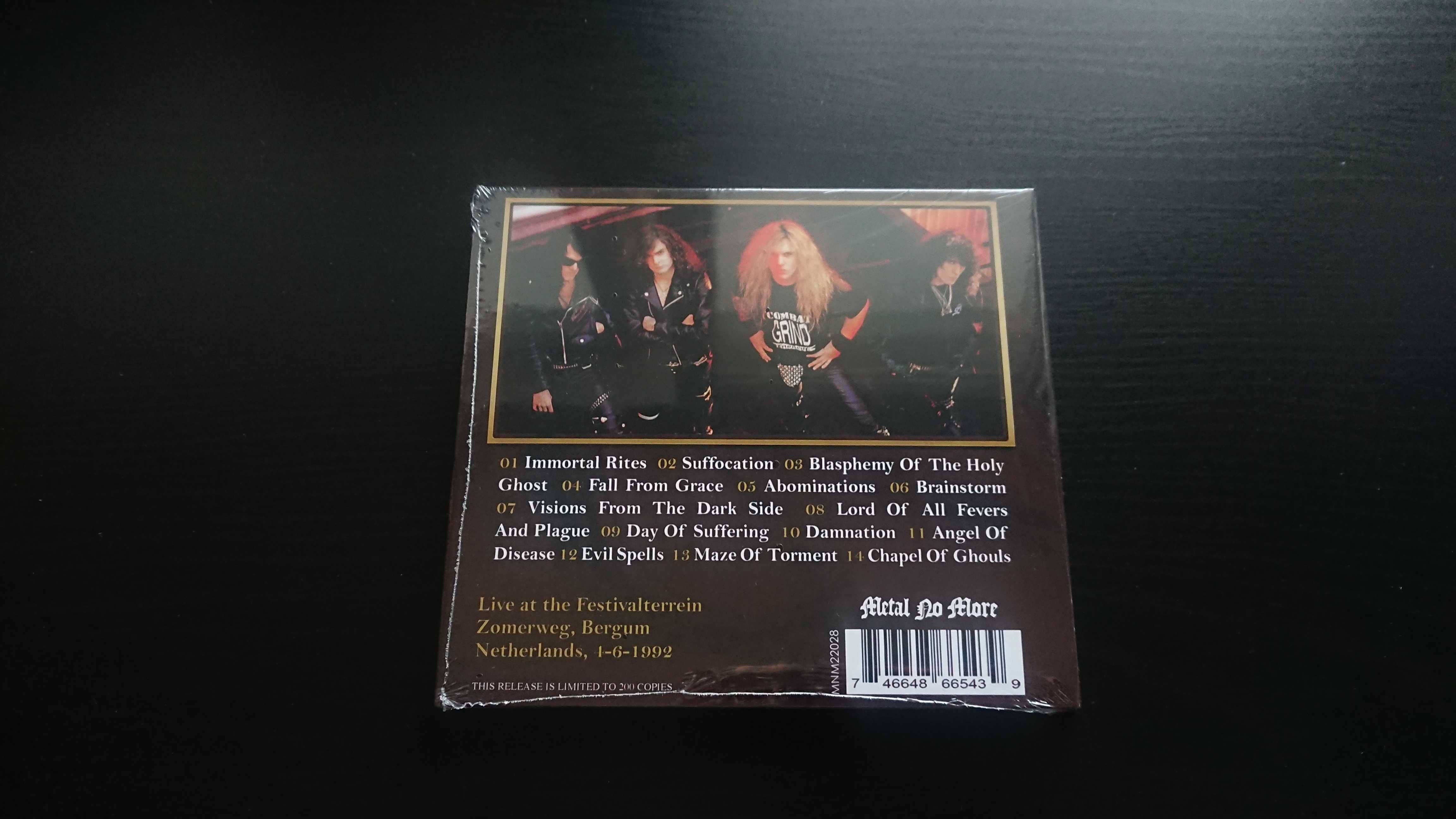 Morbid Angel The Sickness Unleashed 1992 CD Limit 200 Copies NOWA 2022