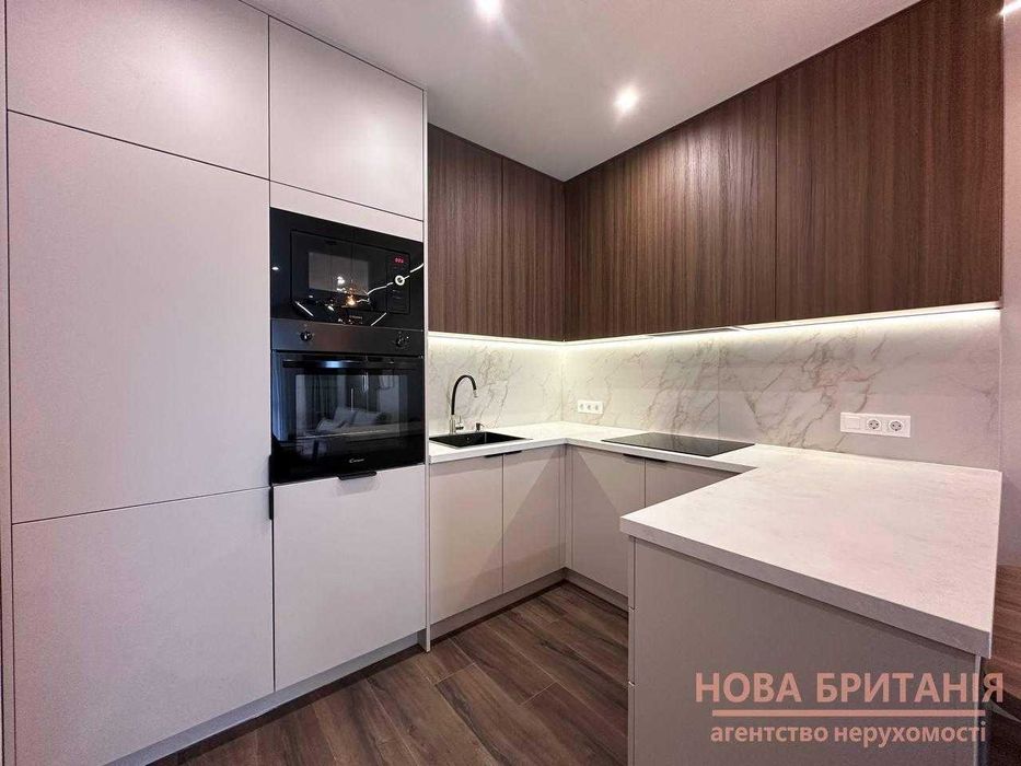 Орнда НОВОЇ, СУЧАСНОЇ 1к квартири 41м2 будинок Лінкольн ЖК Нова Англія