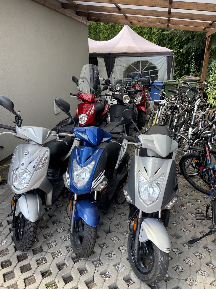 Kymco Agility 50 4T 2017 rok zarejestrowany