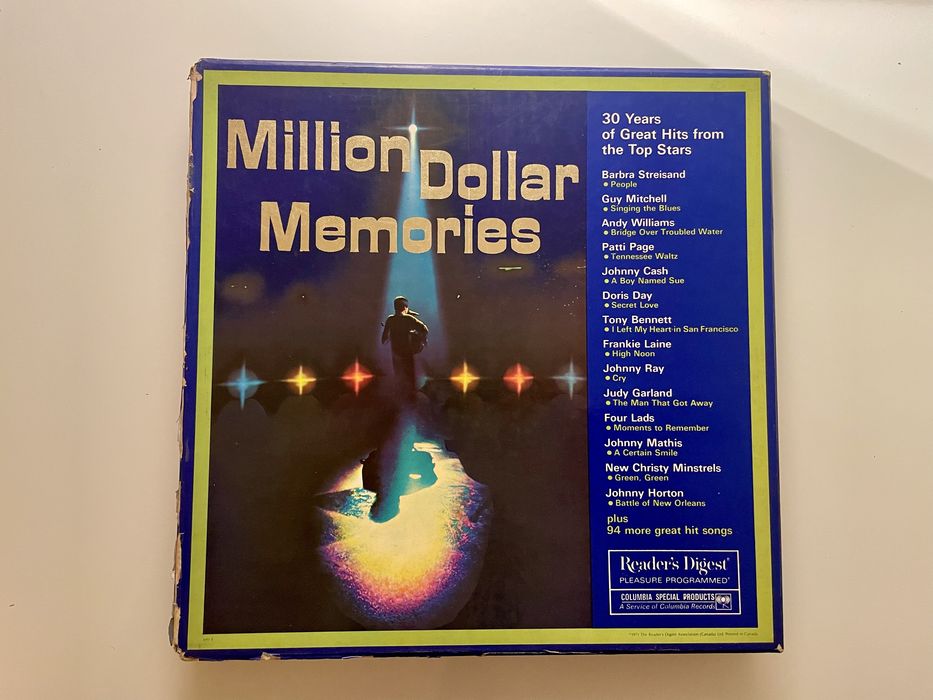 9 Discos de vinil “Million Dollar Memories”