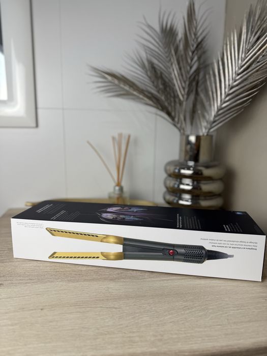 Dyson Airstrait HT-01 Onyx Black/Gold — стайлер утюжок фен для волосся