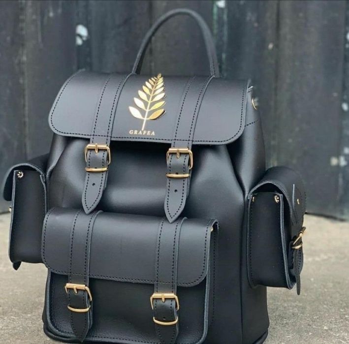 Шкіряний рюкзак. Зроблено в Англии