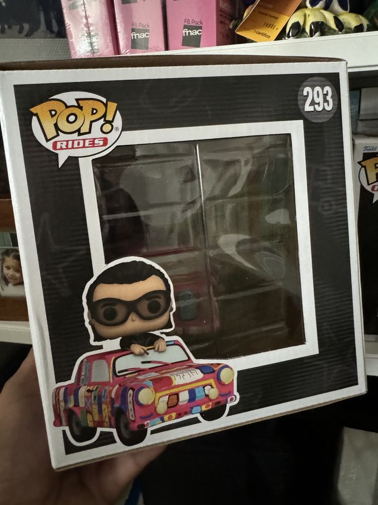 Funko POP! Rides Rocks U2 ZooTV Bono With Achtung Baby Car #293