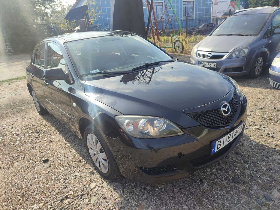 MAZDA 3 * 2004 rok * 1.4 benz. UBEZPIECZENIE OC PRAWIE ROK, ważne BT