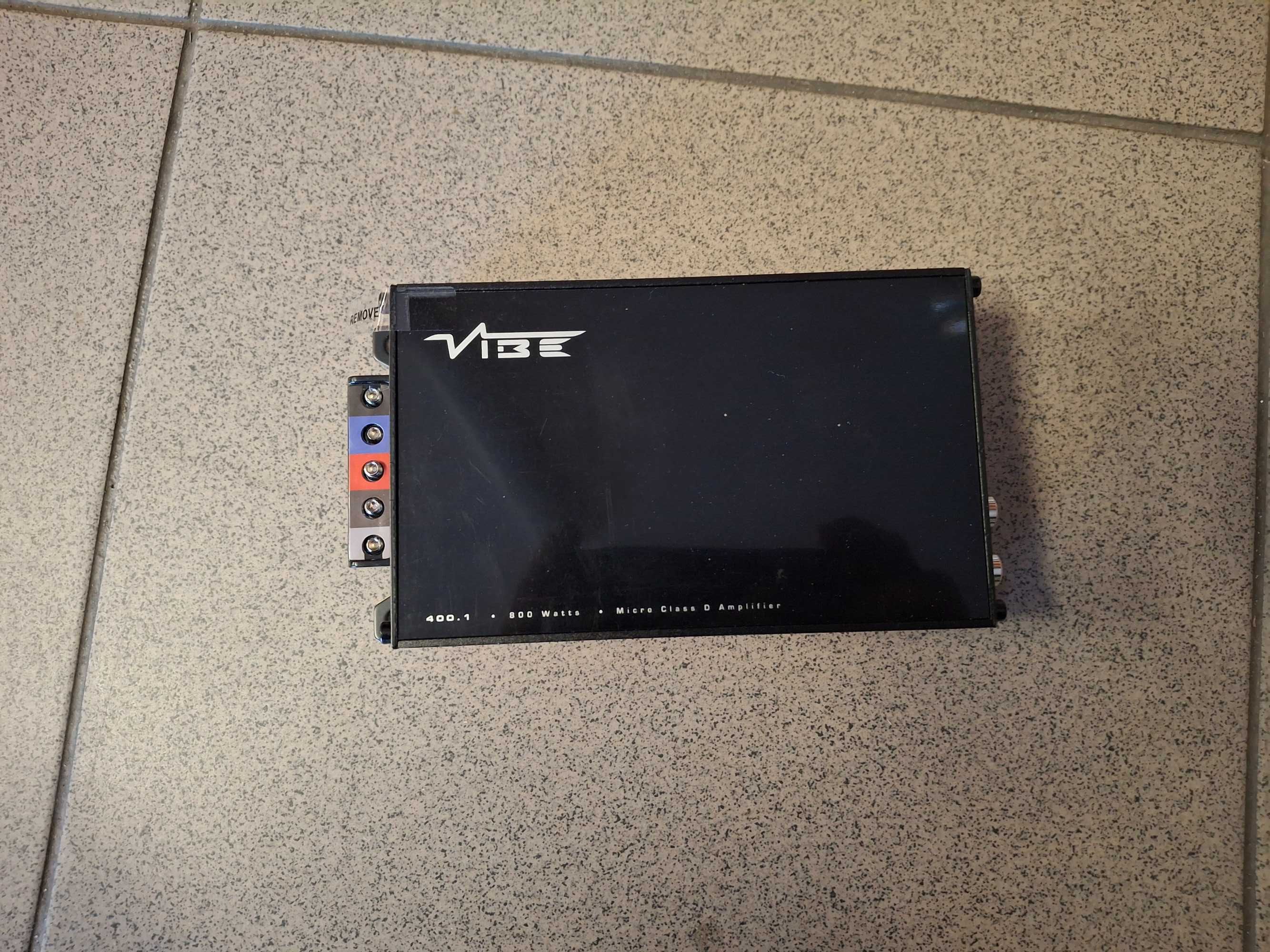 Wzmacniacz micro VIBE POWERBOX400.1 400W 1Ohms, 250W 2Ohms, 170W 4Ohms
