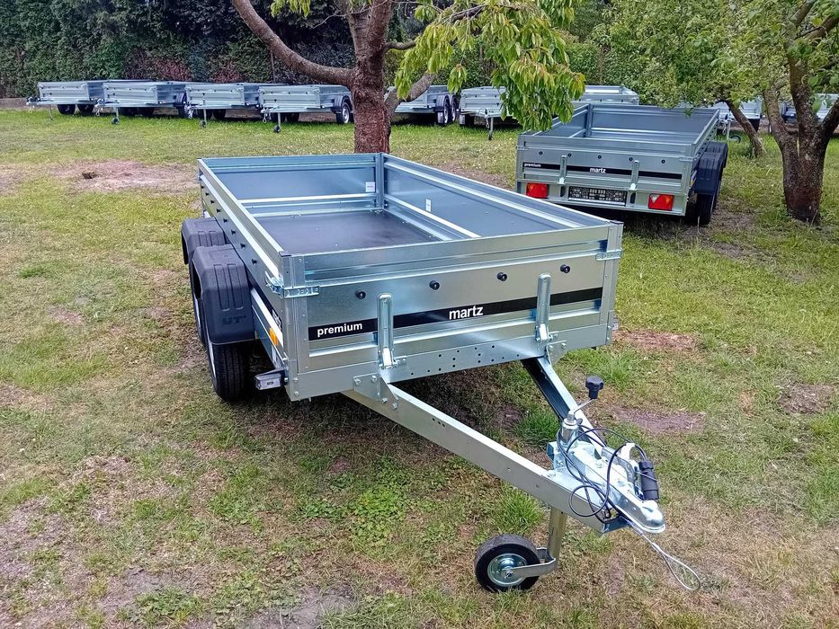 Sprzedam przyczepkę  Martz PREMIUM 264x126  2 osie PROMOCJA CENOWA