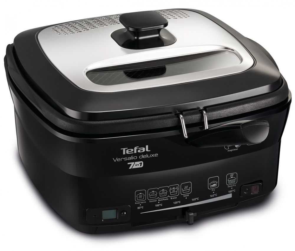 Мультипіч фритюрниця Tefal Versalio De Luxe 7v1 FR491870 Фритюрница