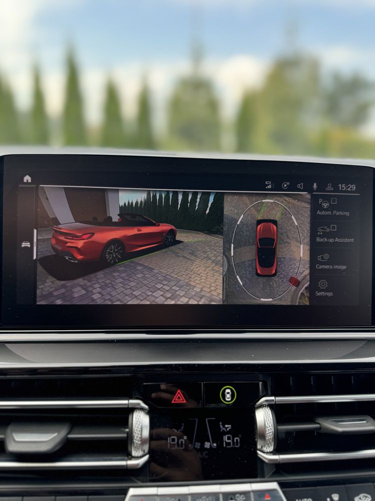 BMW M850i xDrive, 4.4 V8 530hp, 2019r, cabrio, 57tys km, dociag drzwi