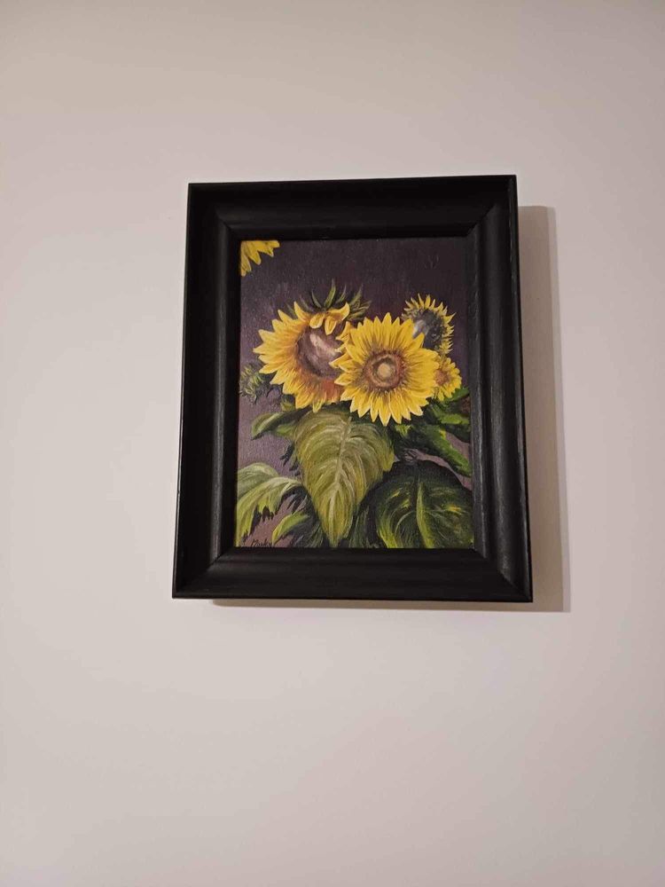 Obraz słoneczniki 31cm x 39cm