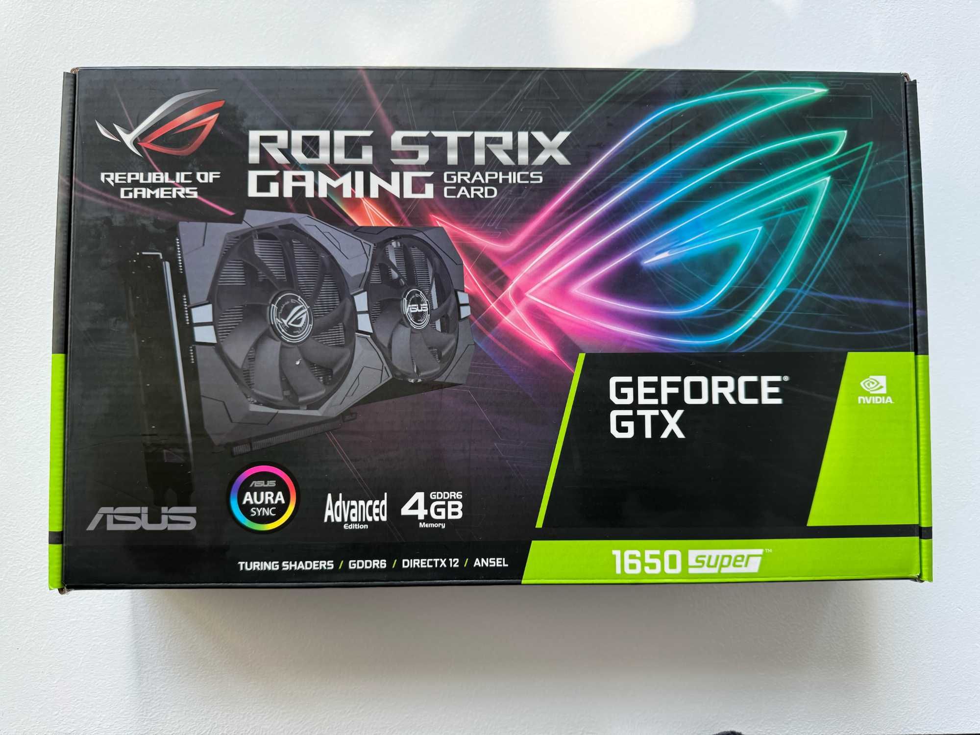 Asus GeForce GTX 1650 Super ROG Strix Advanced Edition Gaming 4GB