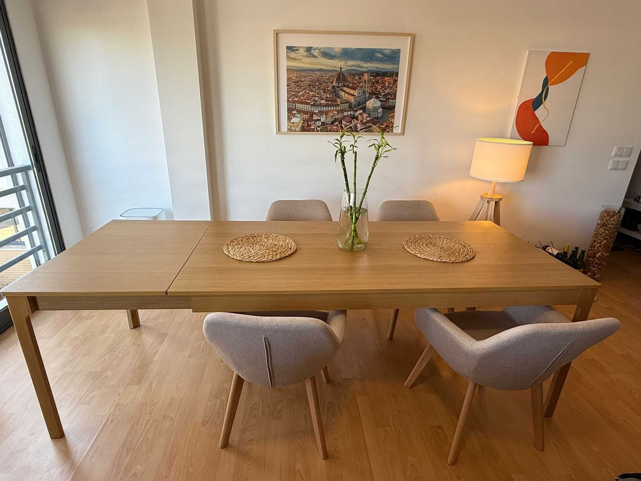 Mesa Extensível IKEA EKEDALEN – Excelente estado