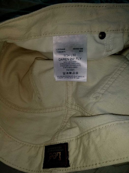 Джинси LEE daren zip fly  W34/L30 made in Bangladesh