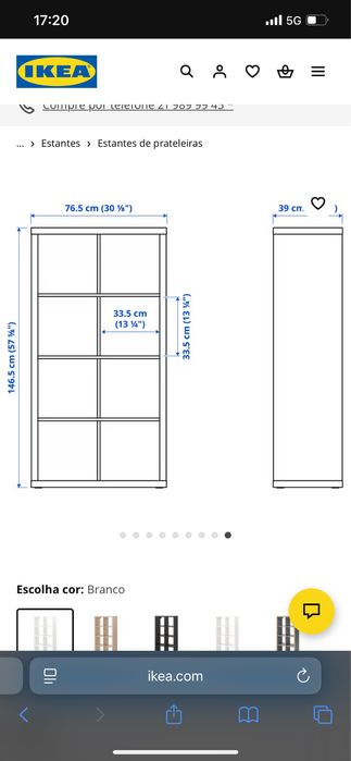 Kallax Ikea 8 cubos