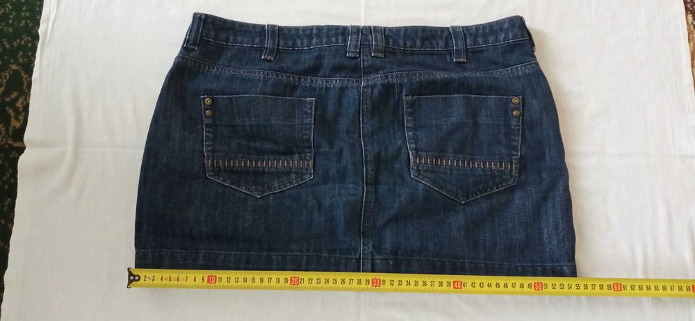 Спідниця міні, джинсова.