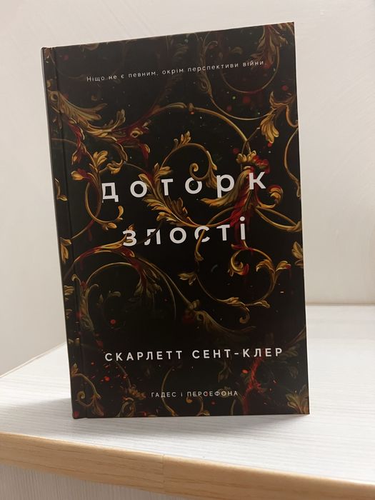 Книга «Доторк злості »