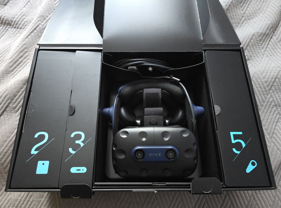 Okazja gogle VR HTC VIVE Pro 2 Full Kit jak nowy