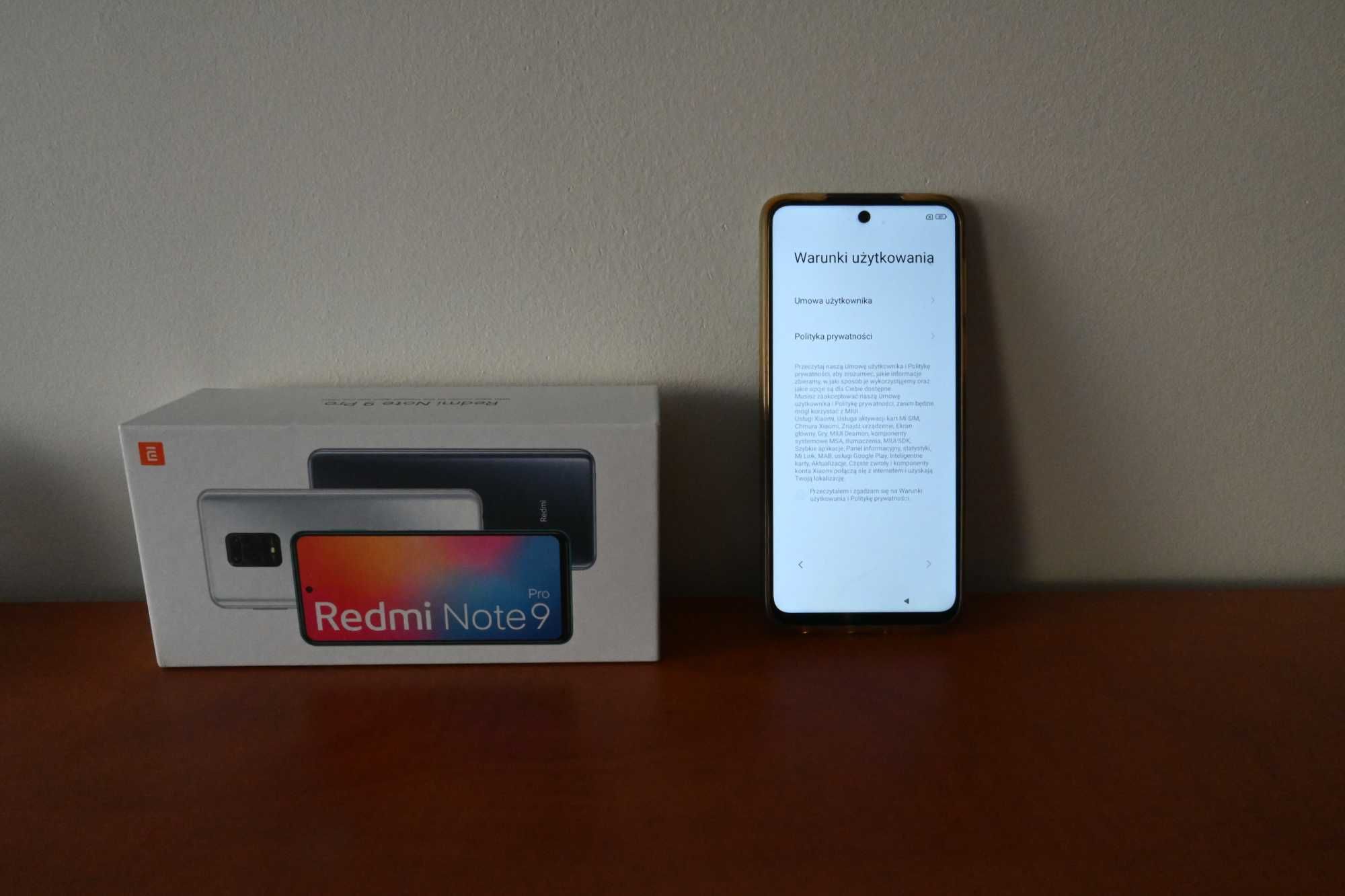 Telefon komórkowy Redmi Note 9 Pro