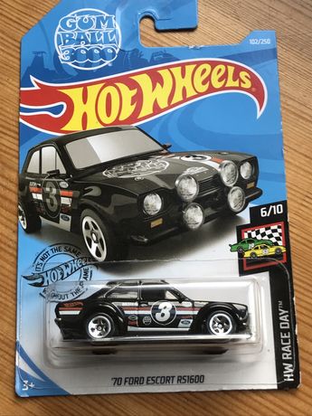 70 Ford Escort RS 1600 Gumball Hot Wheels