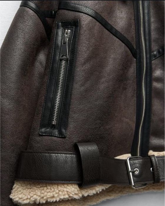 Дублянка zara коричнева