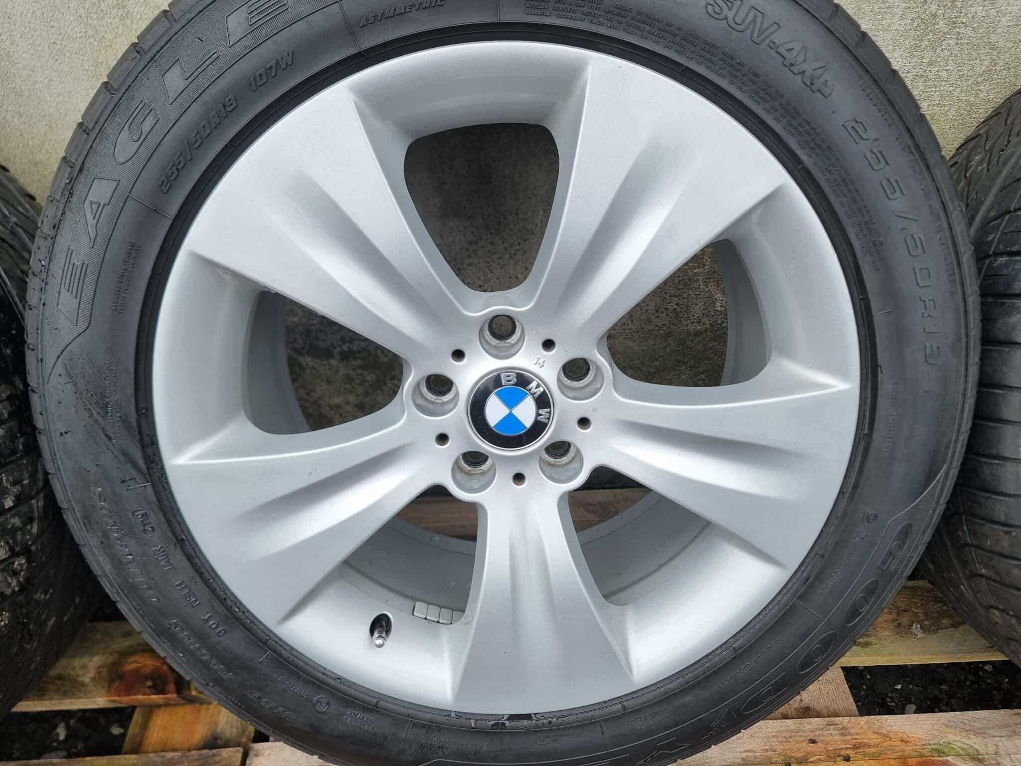 BMW x5 e70 koła felgi opony 19" komplet styling 213