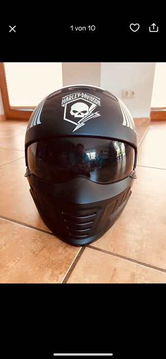 Harley Davidson kask Skull pilot 2