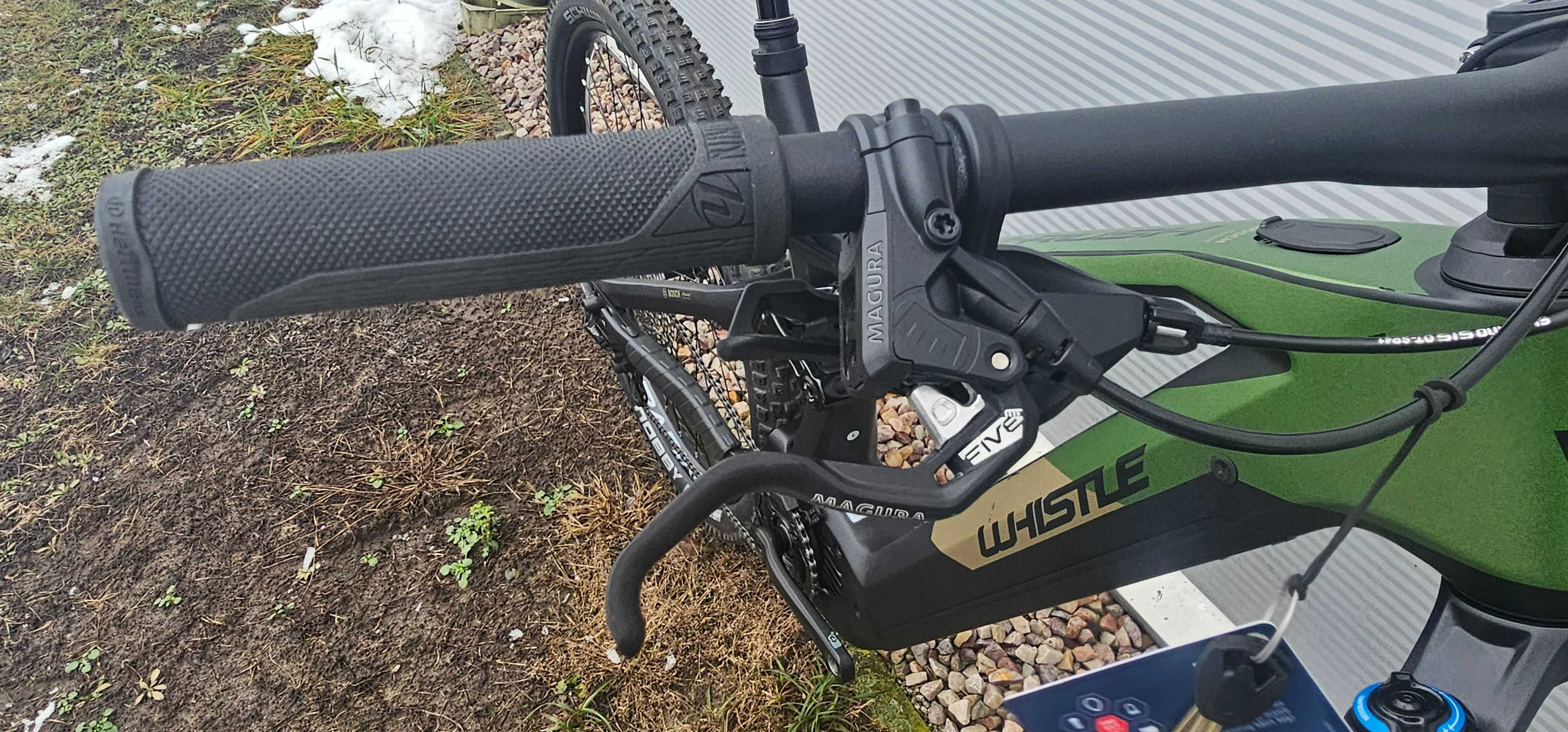 Rower elektryczny MTB Whistle B-Rush C7.4 Karbon, Bosch 750Wh