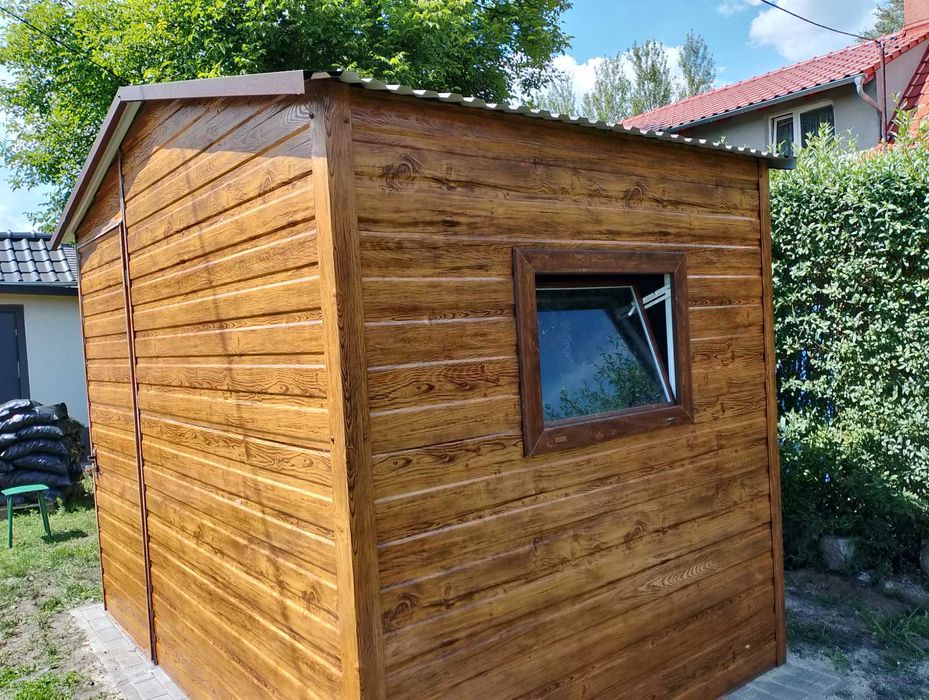 Domek Narzędziowy 3x3 plus wiata Gratis Transport i montaż Ocynk