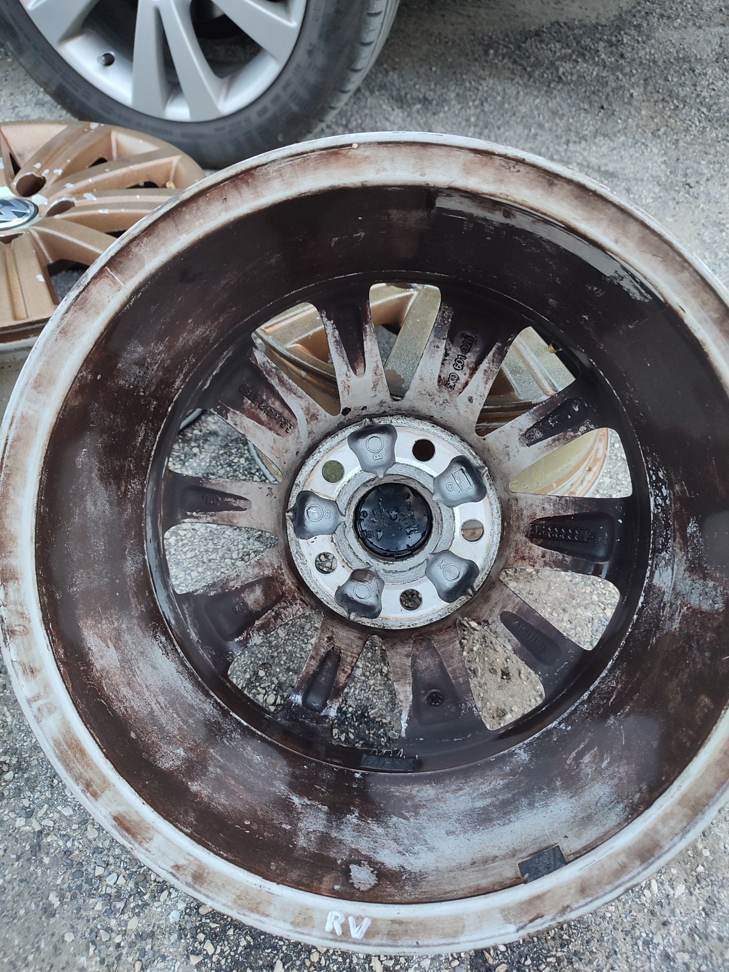Komplet felg do VW 5x112 15cali 6.5J et50 osadzenie 57.1
