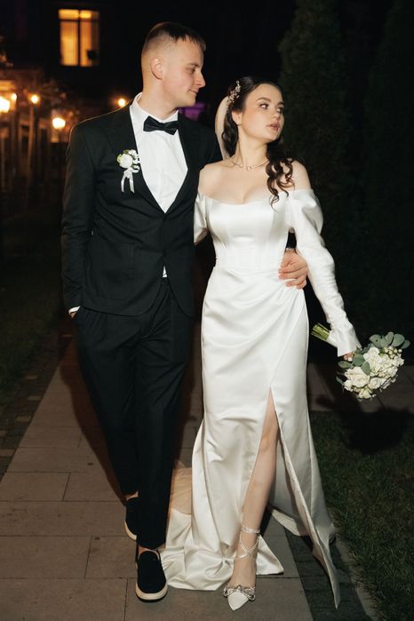 Ślubna suknia z Pinteresta