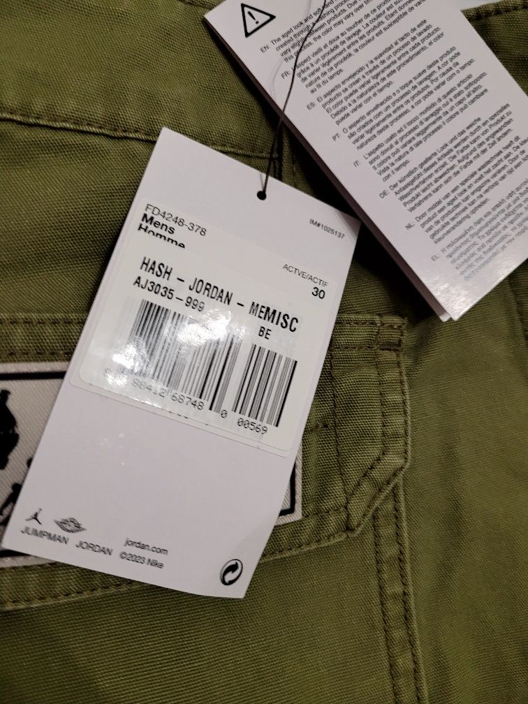 Штани NIKE AIR JORDAN X UNION Cargo нові original