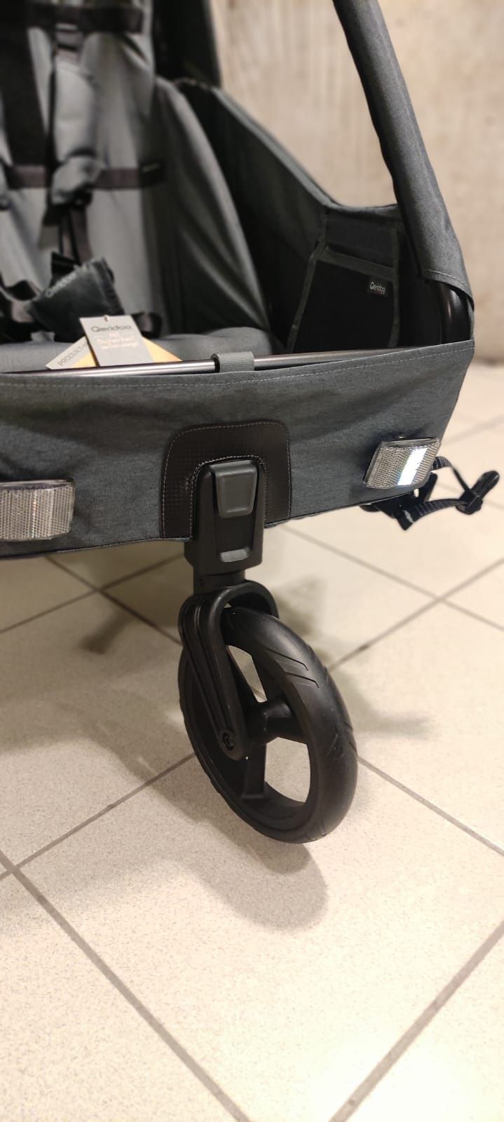Buggy wheel przednie kółko spacerowe Qeridoo Qupa przyczepka rowerowa
