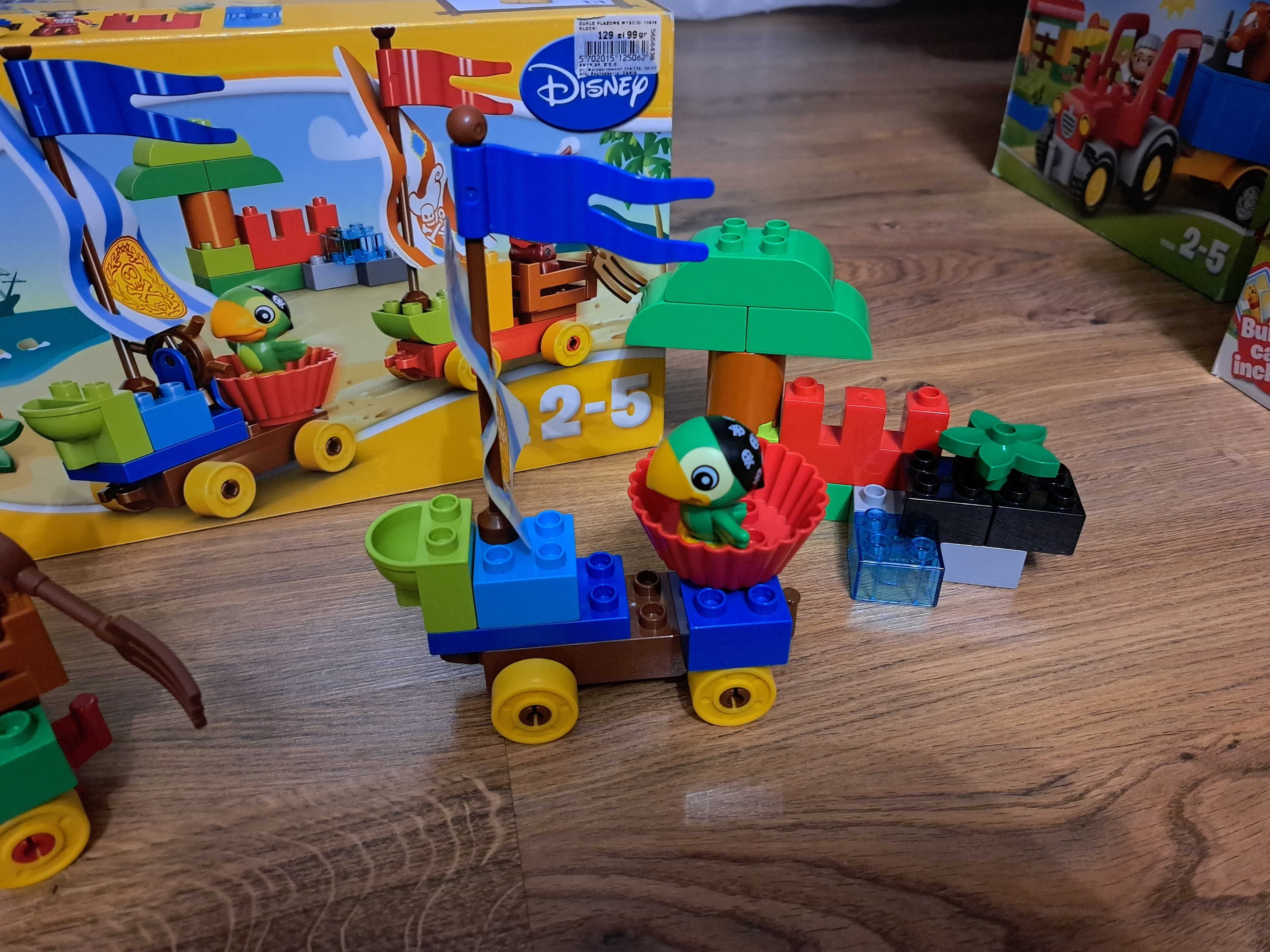 LEGO 10539 Duplo - Jake i Piraci z Nibylandii: Wyścig na Plaży