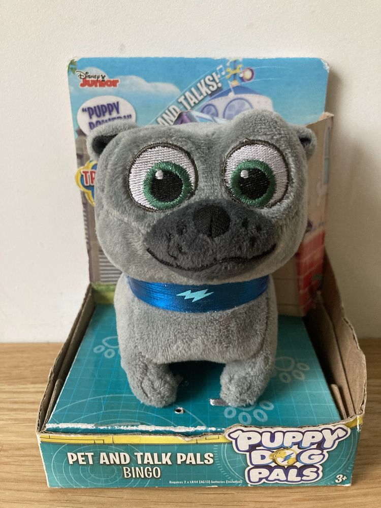 Piesek maskotka z dźwiękami, 10 cm, "Puppy dog pals"