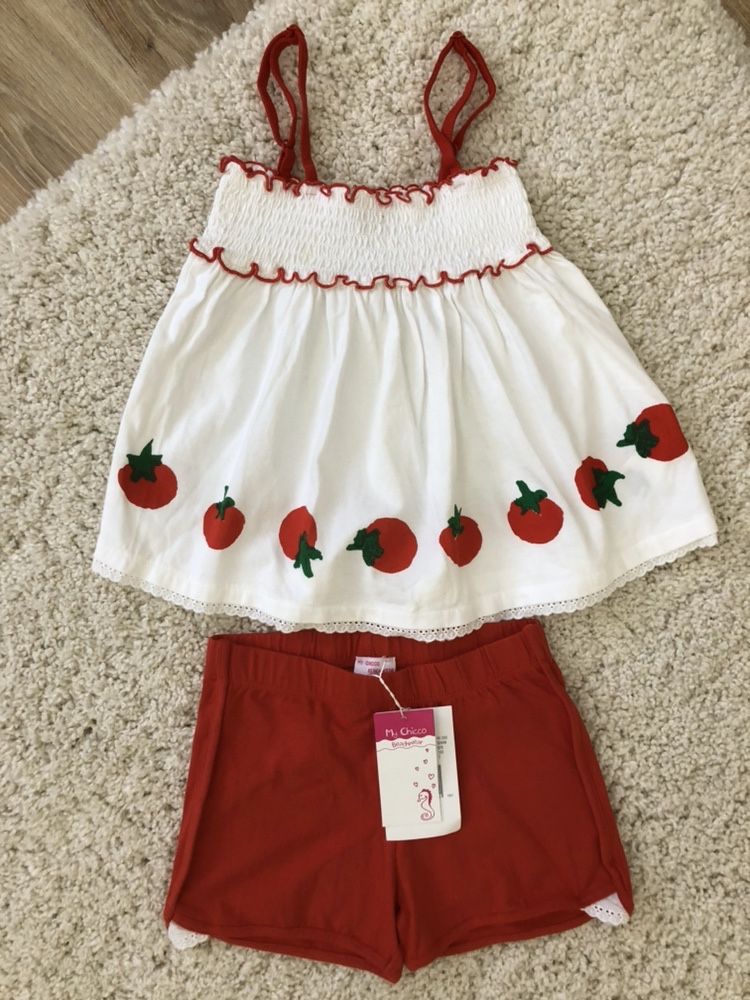 Продам новый костюм chicco , размер 7 лет, monnalisa, blumarine