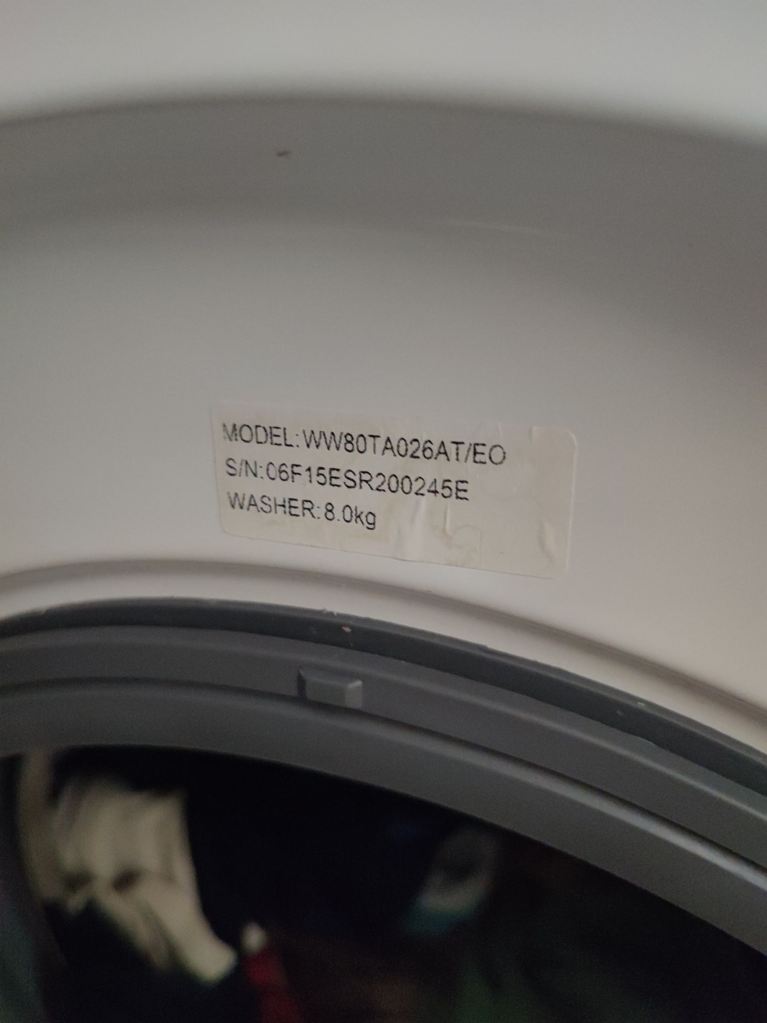 Pralka Samsung EcoBubble 8kg
