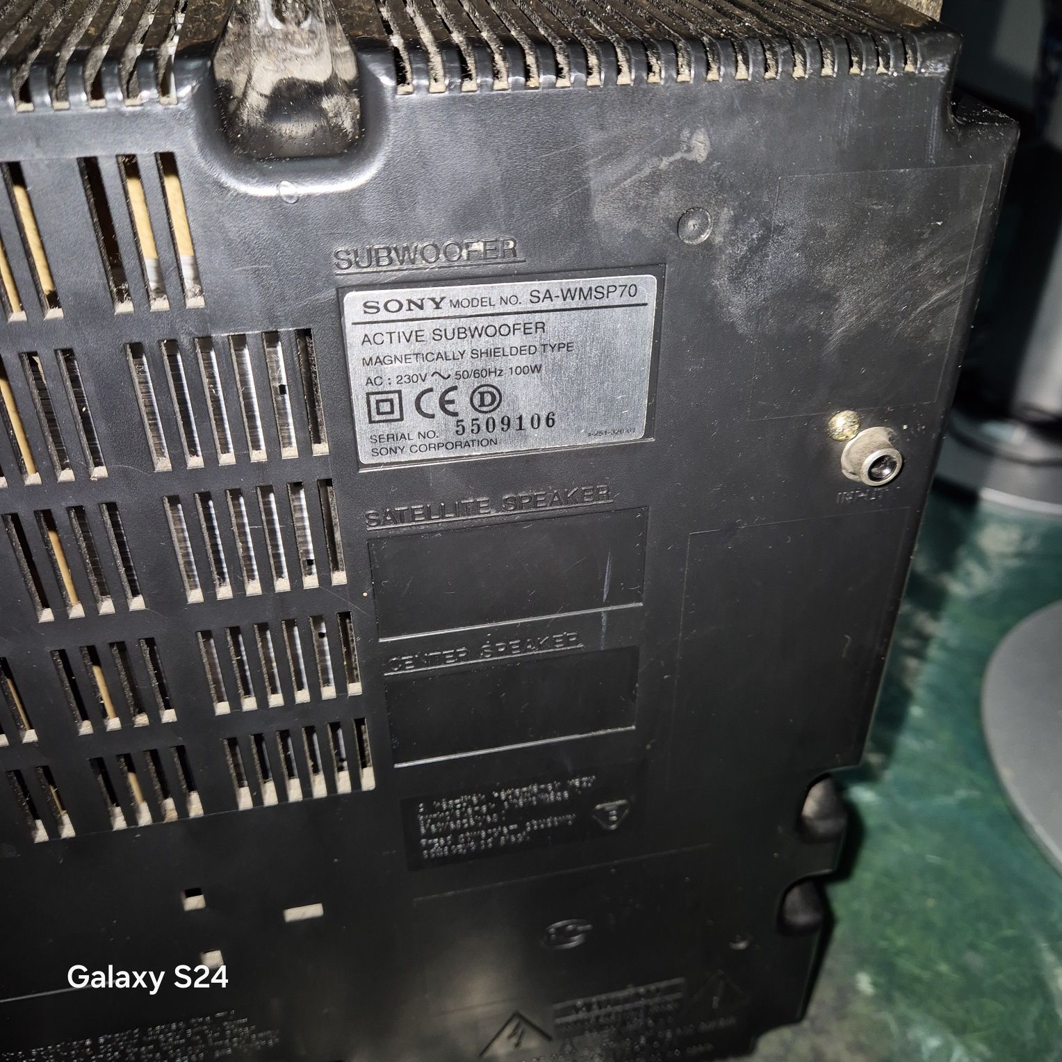 Sony Subwoofer + 4 kolumny