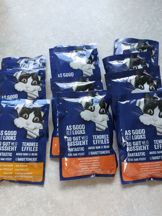 Karma dla kota Felix 11 szt Kurczak w galarecie.