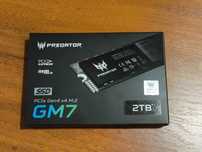 SSD накопичувач Acer GM7 Predator 2 TB (BL.9BWWR.119