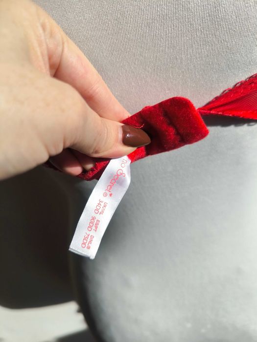 Świąteczny stanik w rozmiarze 75D, uroczy wyjątkowy design