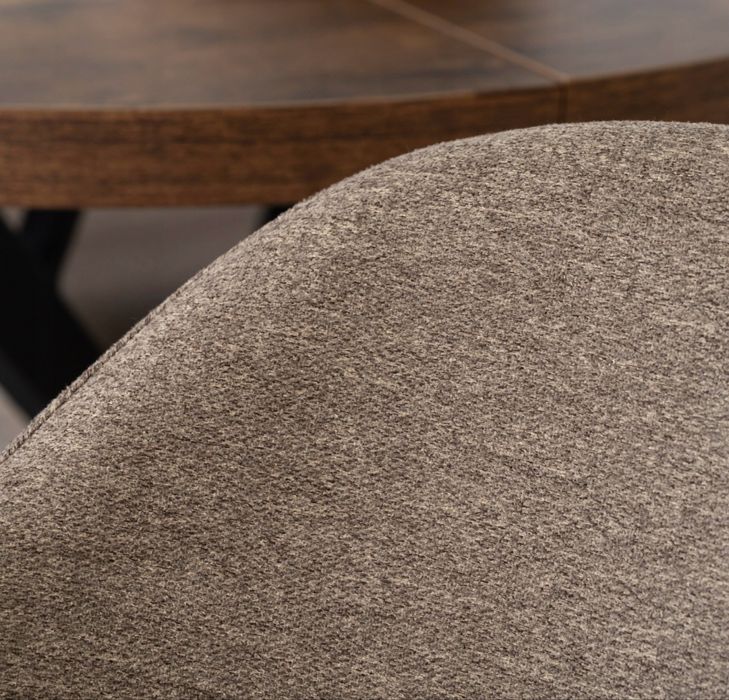 Стілець м'який кухонний скандинавський для їдальні салону Бежевий