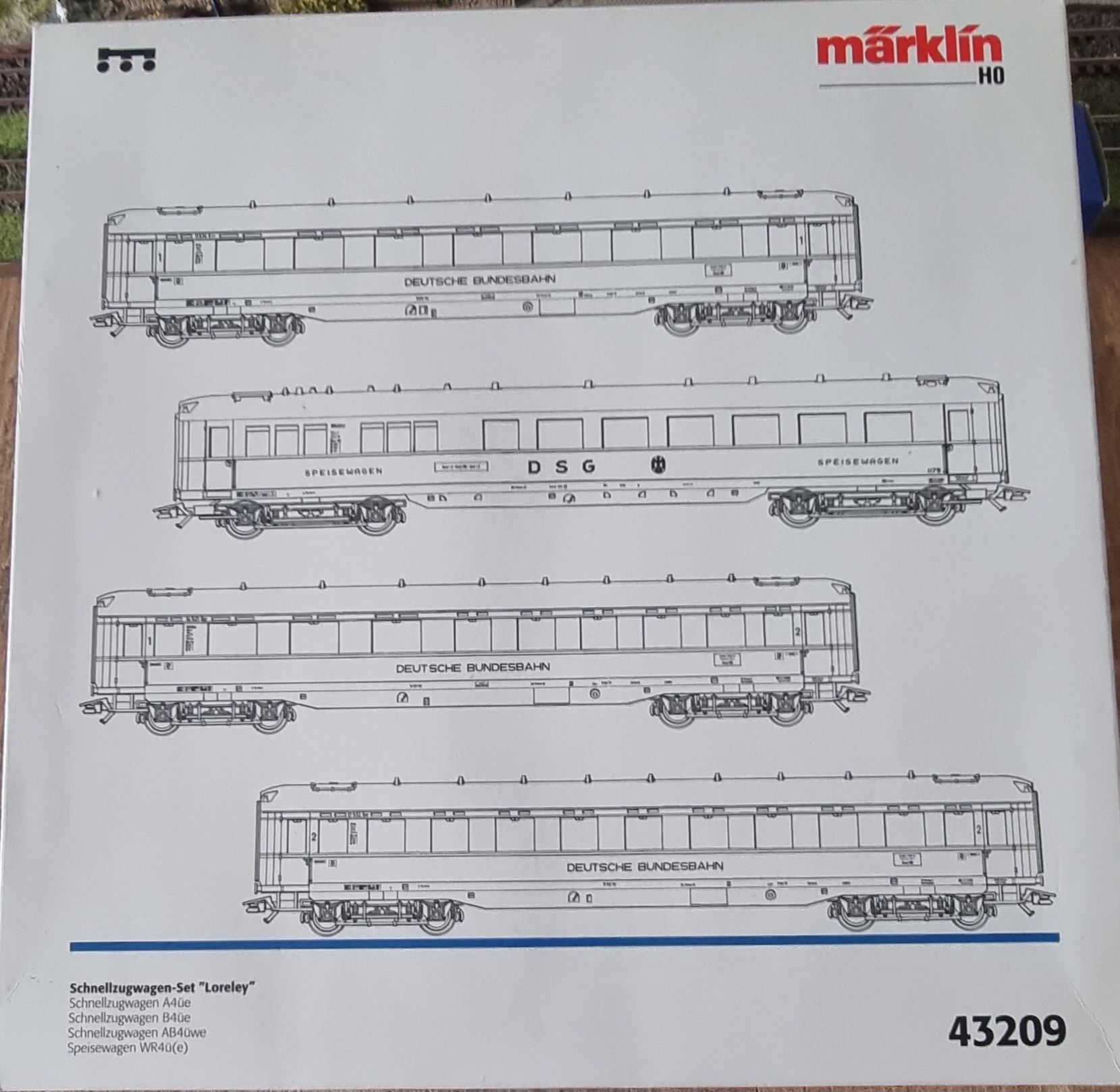 Wagony osobowe Märklin 43209 H0, DC