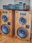 Kolumny Stereo Unitra Tonsil ZgC-40-8-580 Radmor 8Ω Elizabeth Merkury